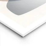 affiche avec des formes abstraites en gris bleu beige et marron sur un fond clai lightpanel.webp