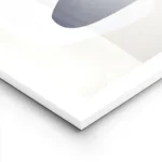 affiche avec des formes abstraites marron bleu et blanc avec une texture de coup lightpanel.webp