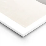 affiche avec des formes abstraites marron clair et fonce sur fond beige texture lightpanel.webp