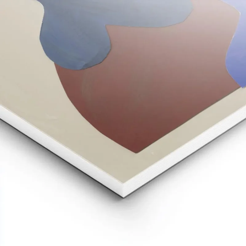affiche avec des formes decoupees et superposees dans un style cubiste aux coule lightpanel.webp