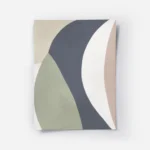 affiche avec des formes geometriques allongees aux couleurs sobres bleu vert ros.webp