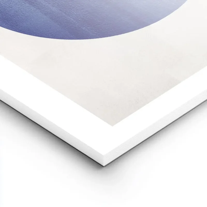 affiche avec des formes geometriques bleues et beiges sur fond gris beige typogr lightpanel.webp