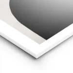 affiche avec des formes geometriques noires marron et grises sur un fond beige i lightpanel.webp