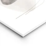 affiche avec des formes marron et beiges et des lignes abstraites peintes a laqu lightpanel.webp