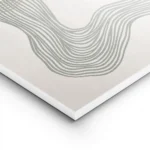 affiche avec des lignes ondulees vertes beiges et blanches formant des motifs ci lightpanel.webp