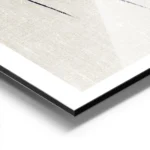 affiche avec des mains dessinees au trait noir sur un fond texture beige evoquan aluminium.webp