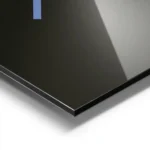 affiche avec des symboles de console de jeu carre rose triangle vert croix bleue aluminium.webp