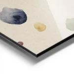 affiche avec des taches de peinture abstraites et organiques aux couleurs variee aluminium.webp
