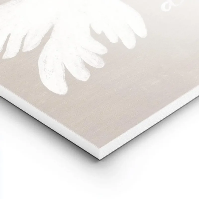 affiche avec deux colombes blanches peintes en coups de pinceau doux entourees d lightpanel.webp