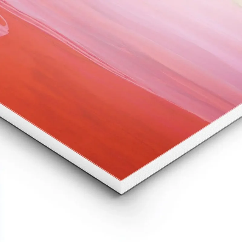 affiche avec deux mains qui se tiennent aux couleurs vives de rose rouge et viol lightpanel.webp