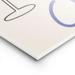 affiche avec deux verres de vin rouge qui trinquent et le texte cin cin en typog lightpanel.webp