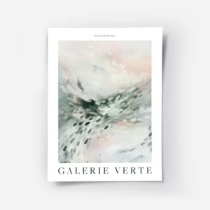 affiche avec formes abstraites vertes blanches et roses typographie noire en hau.webp