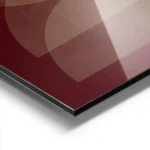 affiche avec formes geometriques abstraites superposees et texturees aux couleur aluminium.webp