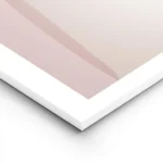 affiche avec formes graphiques abstraites et lignes courbes en tons de rose et r lightpanel.webp