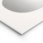 affiche avec illustration dun vase argente aux feuilles bleues sur fond clair lightpanel.webp