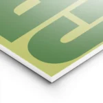 affiche avec le mot grow en lettres vertes epaisses sur un fond vert clair orien lightpanel.webp
