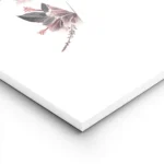 affiche avec le mot love forme de fleurs roses rouges et violettes ideal pour un lightpanel.webp