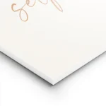 affiche avec le texte health begins with self care en orange sur fond beige clai lightpanel.webp