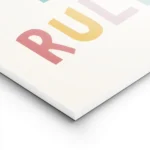 affiche avec le texte my room my rules en typographie coloree et irreguliere sur lightpanel.webp