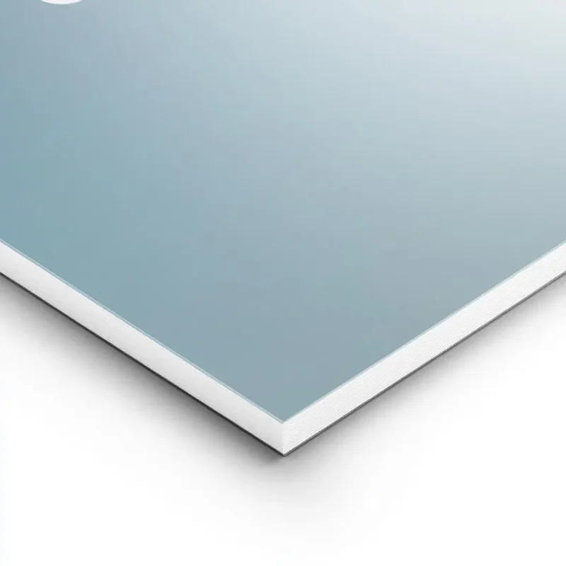 affiche avec le texte today is a fresh start en typographie blanche sur fond deg lightpanel.webp