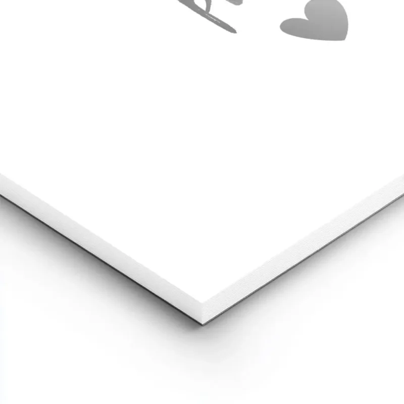 affiche avec le texte you are my happy place en typographie noire et un c ur noi lightpanel.webp