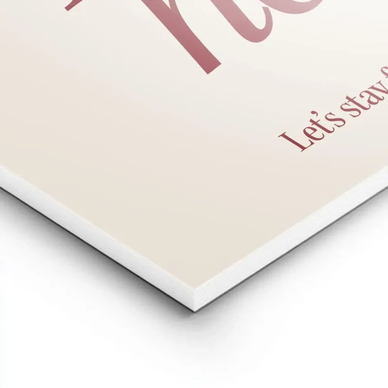 affiche avec linscription life happens here en rouge fonce et lets stay for a wh lightpanel.webp