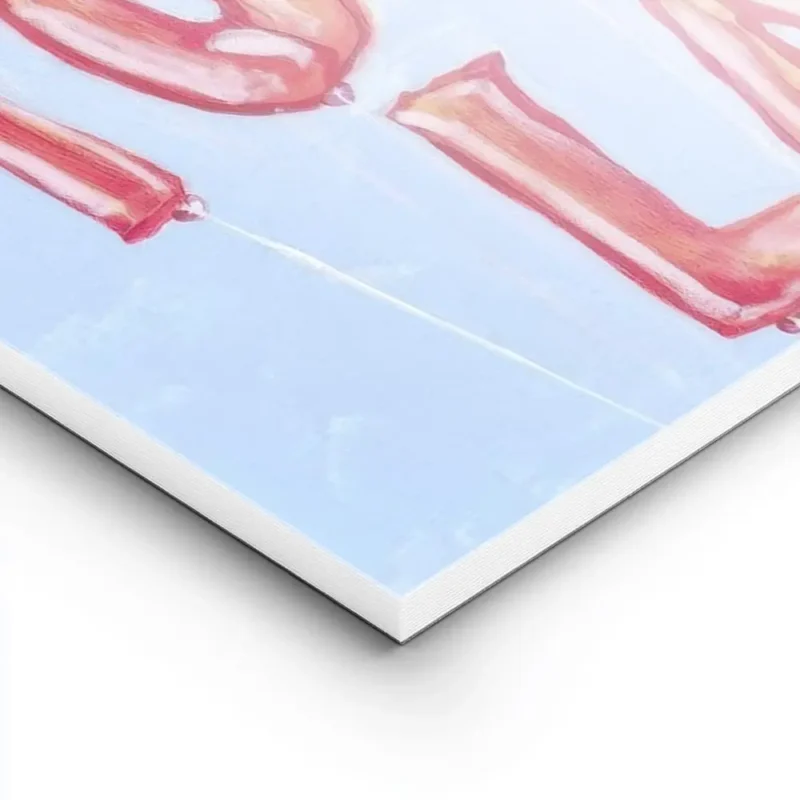 affiche avec texte it is not too late forme de ballons flottants festifs orange lightpanel.webp