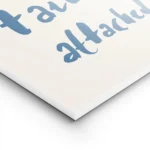 affiche avec typographie bleue et illustration humoristique dun ane sur fond bei lightpanel.webp