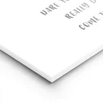 affiche avec typographie noire et un arc en ciel minimaliste beige et ocre sur f lightpanel.webp