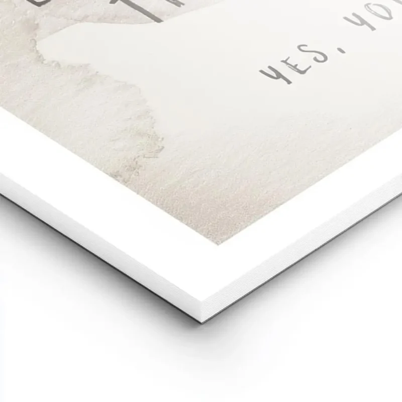 affiche avec typographie noire sur fond beige aquarelle texte you have the power lightpanel.webp