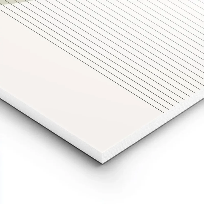 affiche avec un cercle vert fonce et une arche verte claire sur un fond blanc de lightpanel.webp