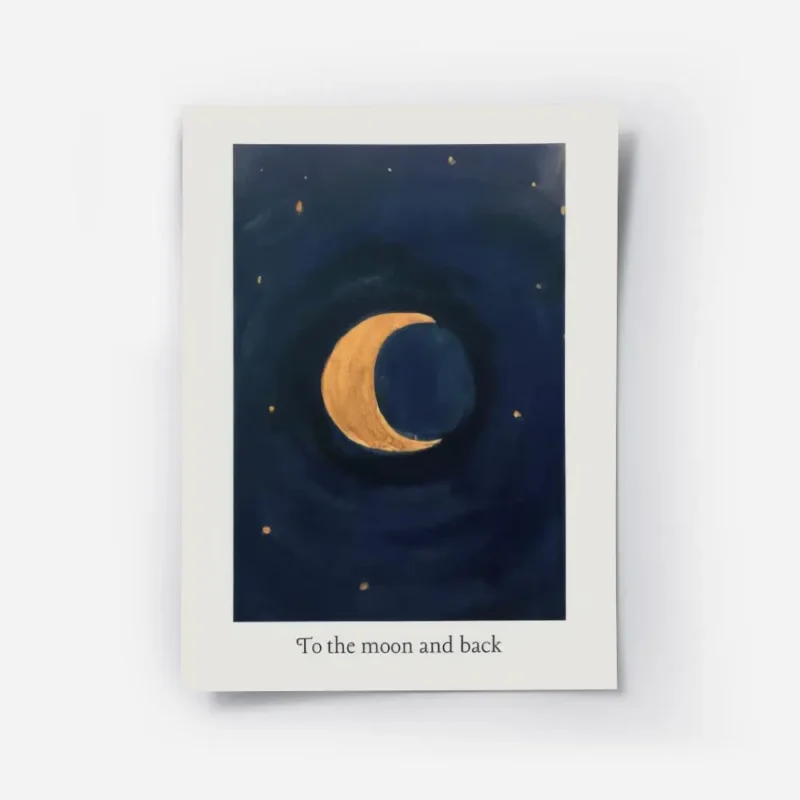 affiche avec un croissant de lune dore sur un fond bleu fonce parseme detoiles d.webp