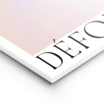 affiche avec un degrade pastel abstrait de couleurs violettes bleues et roses av lightpanel.webp