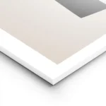 affiche avec un demi cercle et des lignes epaisses noires sur un fond beige typo lightpanel.webp