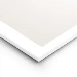 affiche avec un dessin minimaliste de seins sur fond rose pale typographie noire lightpanel.webp