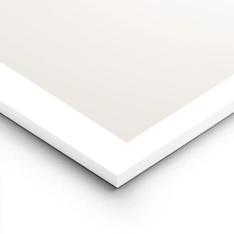affiche avec un dessin minimaliste de seins sur fond rose pale typographie noire lightpanel.webp