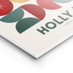 affiche avec un motif geometrique de cercles et demi cercles colores en grille a lightpanel.webp