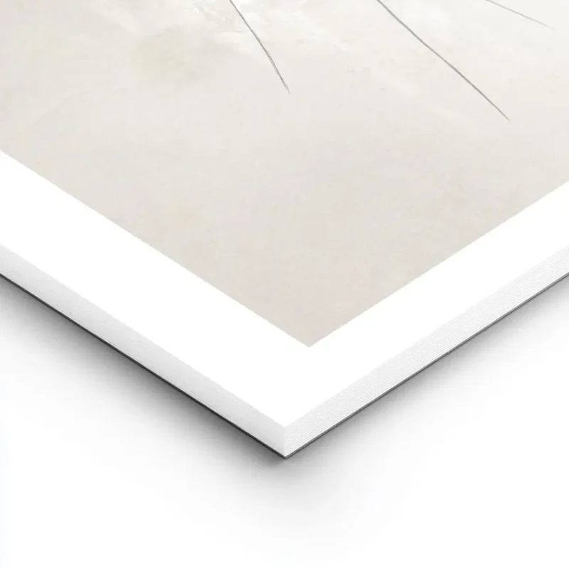affiche avec un visage de femme en illustration ses mains sur son visage fond be lightpanel.webp