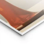 affiche avec une lampe orange de style mid century modern lightpanel.webp