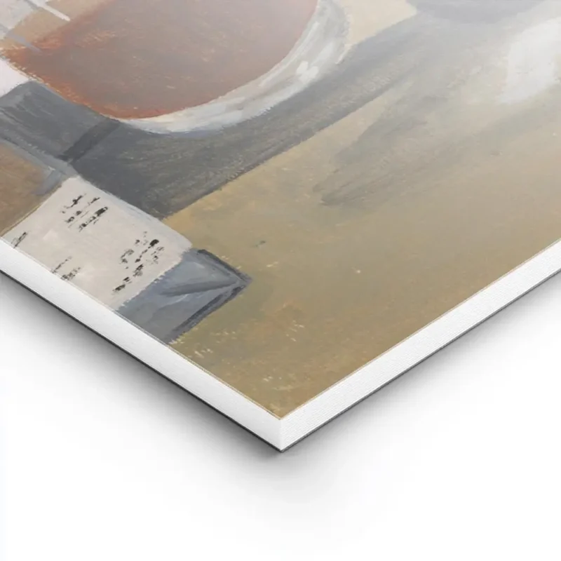 affiche avec une nature morte de bouteille de vin verre a pied et verre a whisky lightpanel.webp