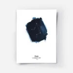 affiche balance personnalisee avec illustration du signe astrologique sur fond a.webp