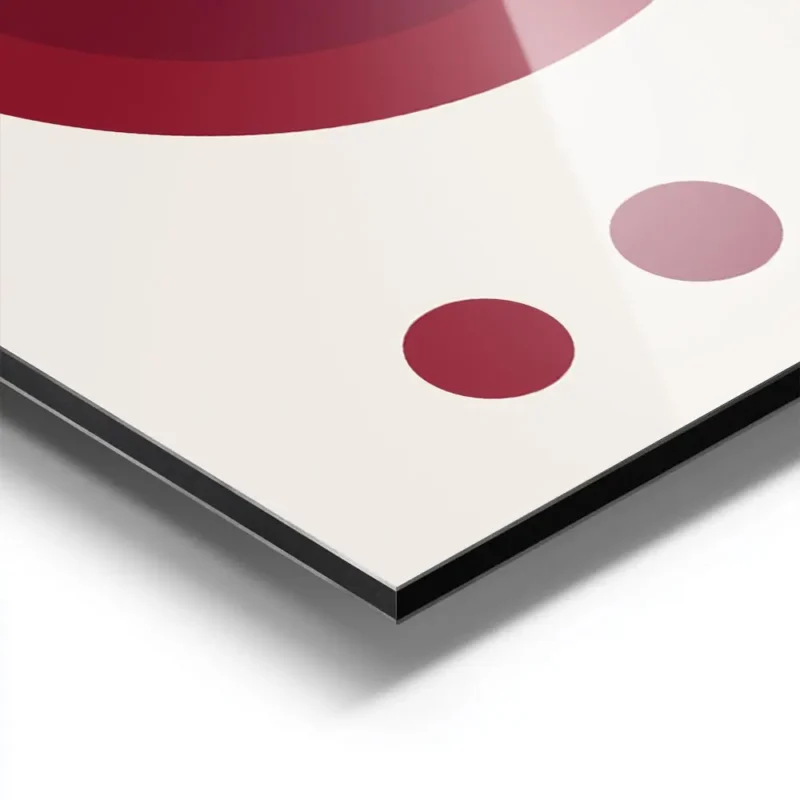 affiche bauhaus avec cercles rouges concentriques typographie bauhaus et lannee aluminium.webp