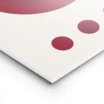 affiche bauhaus avec cercles rouges concentriques typographie bauhaus et lannee lightpanel.webp