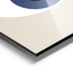 affiche bauhaus avec il bleu et rayures noires texte typographie bauhaus exposit aluminium.webp