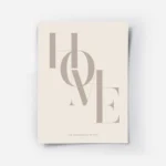 affiche beige avec le mot home stylise en grande typographie evoquant une atmosp.webp