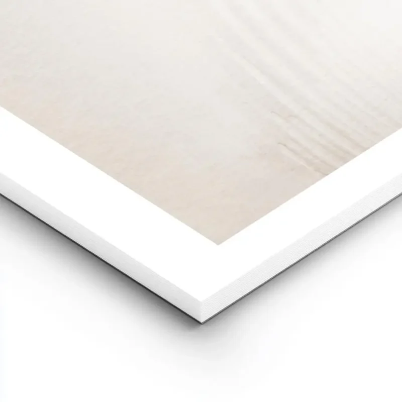 affiche beige avec texture en forme de vagues et lignes 3d pour une ambiance cal lightpanel.webp
