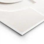 affiche beige avec un motif de cercle et de formes geometriques en relief textur lightpanel.webp