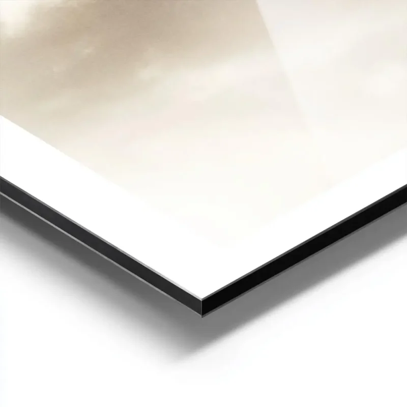 affiche beige de la creation dadam de michel ange mains se touchant avec typogra aluminium.webp