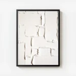 affiche beige moderne avec des couches de peinture texturees formant des blocs avec cadre.webp