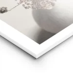 affiche botanique dun bouquet de fleurs sechees marron et beiges dans un vase cl lightpanel.webp